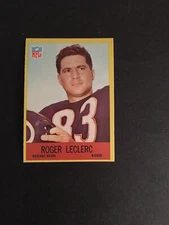 1967 PHILA FOOTBALL HIGH GRADE SET BREAK #31 ROGER LECLERC NM-MT