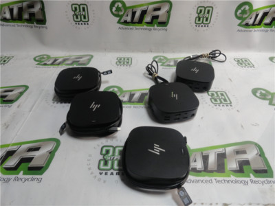 HP USB-C Dock G5 Docking Station Multiple Ports Tested No Power Adapter Lot of 5