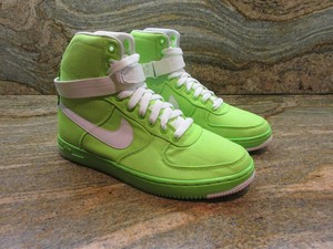 nike air force one neon green