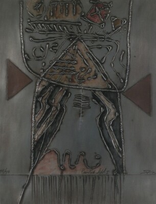  Sica ''Painted Idol I'' Limited Ed. 41/50 18x28 Bold Modern Art Print Make Offer