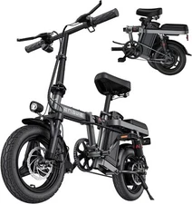 Mini-Ebike ENGWE-T14 Folding-Electric-Bike 14" Fat Tire Small-Electric-Bike
