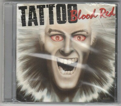 TATTOO - BLOOD RED CD NEW AND SEALED RARE METAL BLADE / ENIGMA