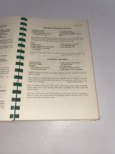 FLAVOR FAVORITES! Treasured Recipes From Baylor Alumni Cookbook Waco Texas - Picture 7 of 12