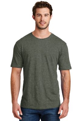 District Mens Short Sleeve Perfect Blend Crew Neck Stylish T-Shirt DM108