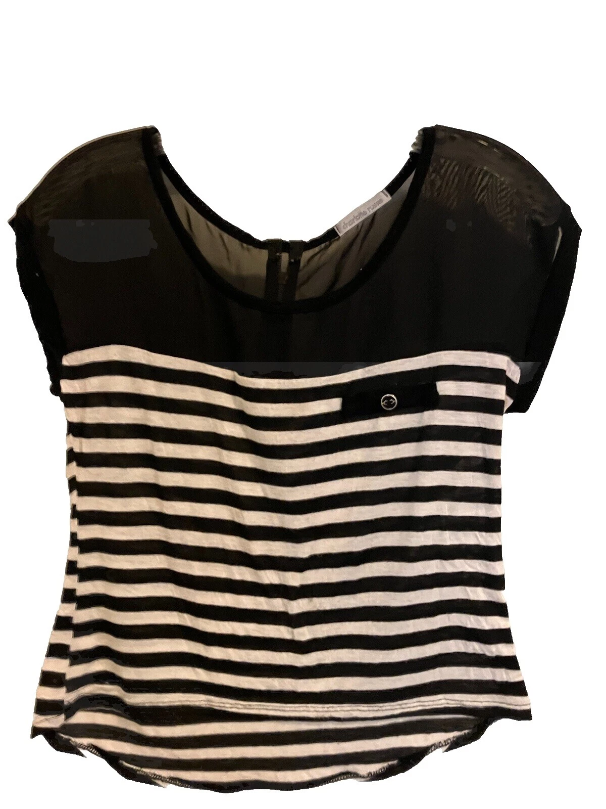 Charlotte Russe Women's Striped Blouses