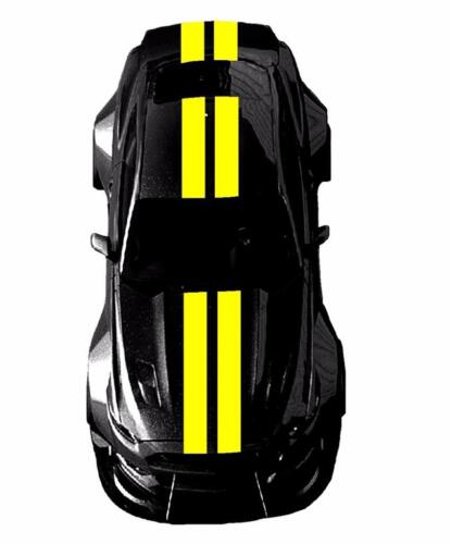NEW 9" Double Center Rally RACING STRIPES Vinyl Decal Car (Fits Ford MUSTANG) - Picture 2 of 22