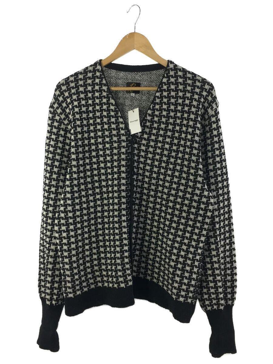 Needles V Neck Cardigan - Houndstooth V