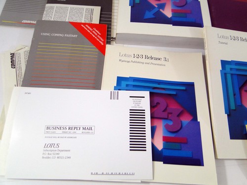 Lotus 123 Release 3.1 for DOS or Win 3.0 - Vintage Manuals, Reference Books - Picture 7 of 7
