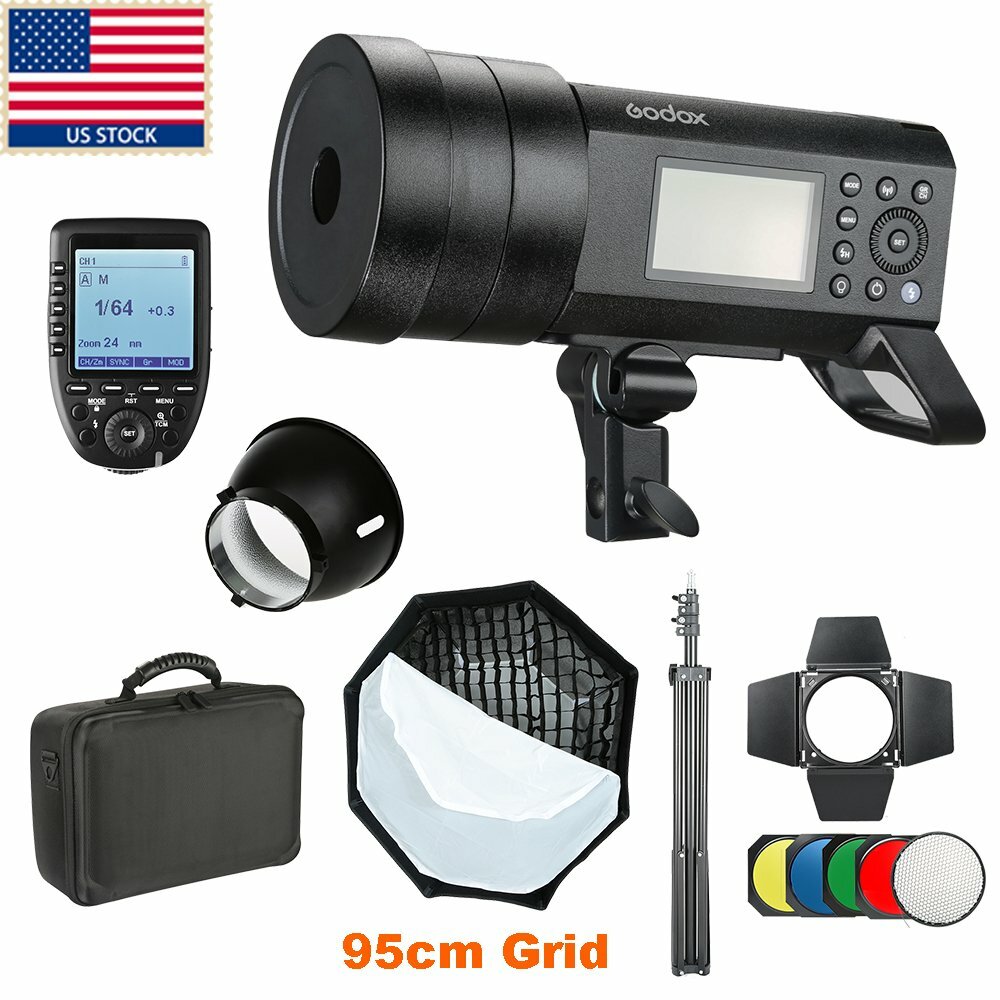 Godox AD400Pro 400Ws 2.4G TTL GN72 Studio Outdoor Flash+95CM Godox AD400Pro 400Ws 2.4G TTL GN72 Studio Outdoor Flash+95CM