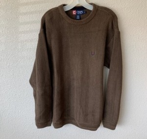 chaps crew neck sweaters