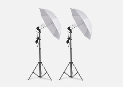 EMART Photography Umbrella Lighting Kit, 400W 5500K Cheap Lighting Lightbulbs