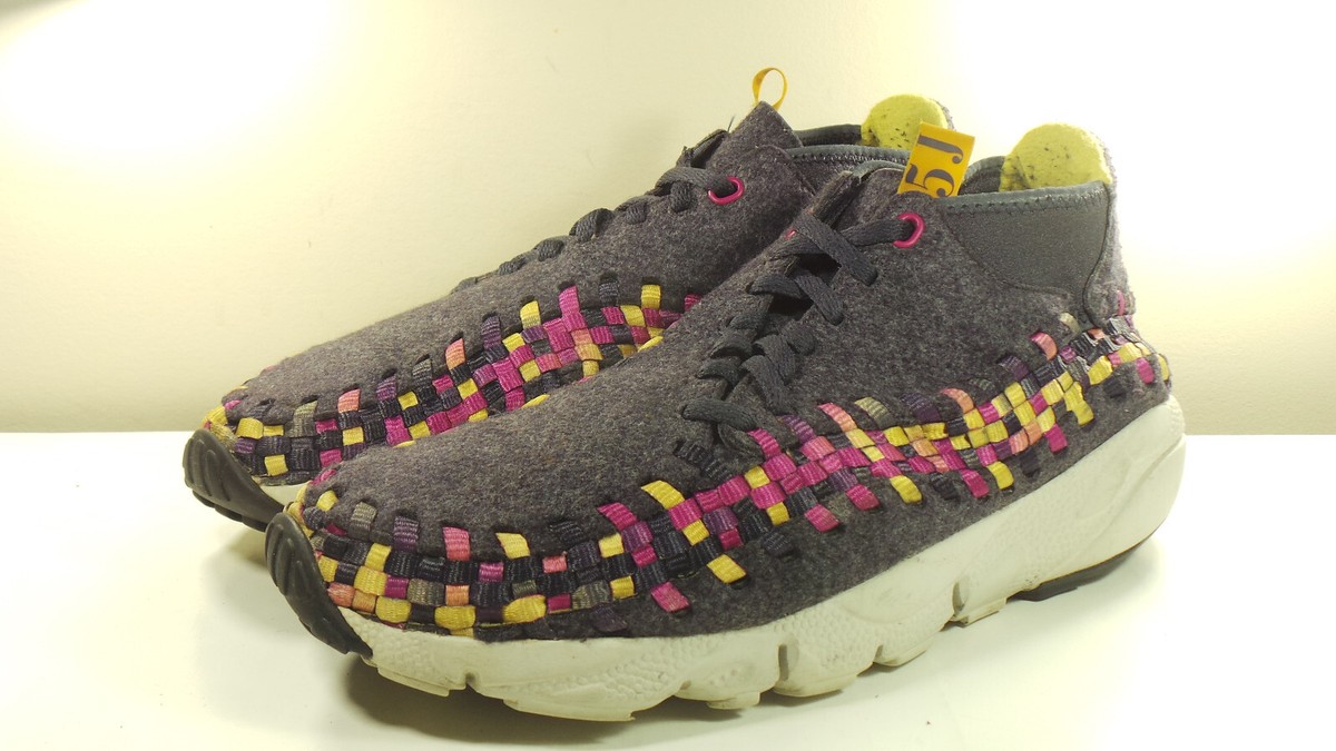 NIKE 2012 AIR FOOTSCAPE 443686 077 RAINBOW 8 WOVEN PRESTO