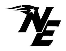 New England Patriots Decal 4 4"x5.5" Choose Color