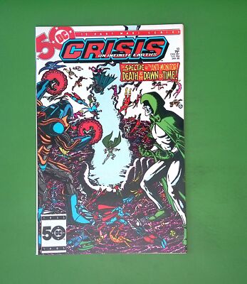 CRISIS ON INFINITE EARTHS #10 HIGH GRADE DC COMIC BOOK H29-53