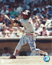 Al Bumbry Autograph Signed 8x10 Color Photo MLB Baltimore Orioles 1973 ROY 24870