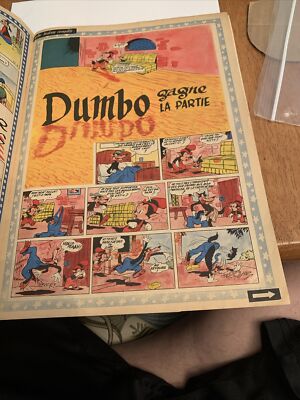 Mickey Magazine 113 December 1952 French Issue Super Rare And Very