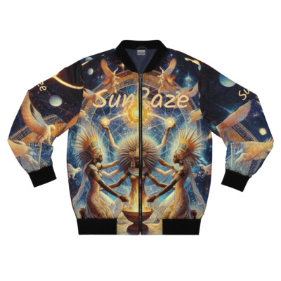 SunRaze Men's Bomber Jacket