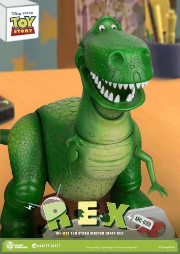 DISNEY - Toy Story - Rex Master Craft Statue Beast Kingdom - Imagen 7 de 9