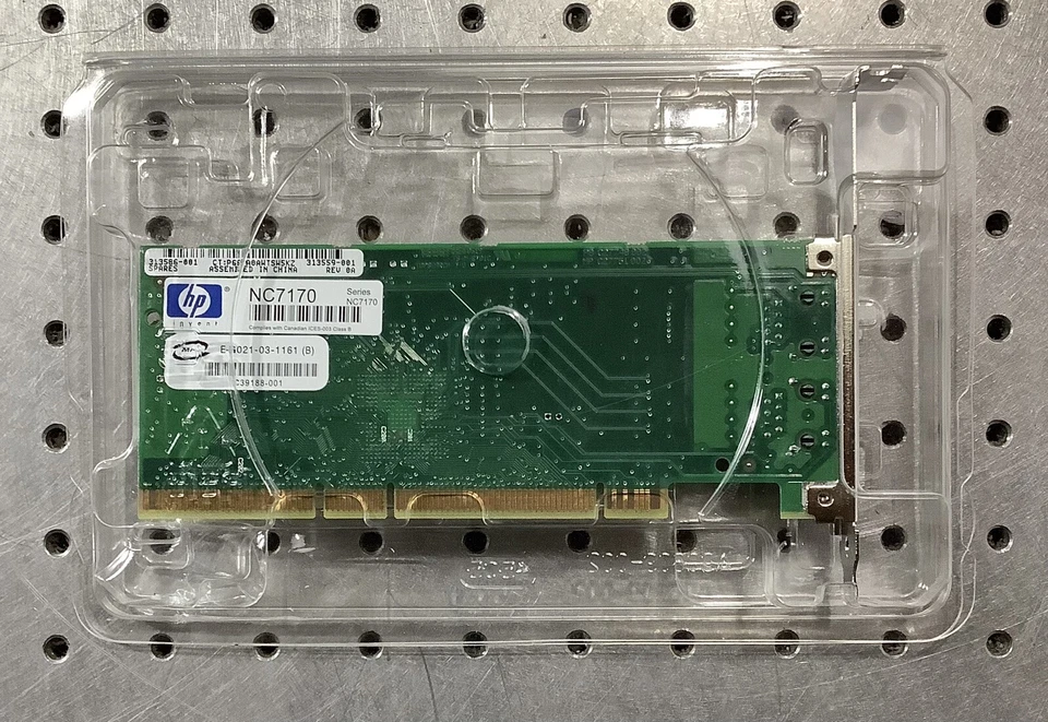 HP 313559-001 NC7170 Dual Port Gigabit Ethernet Network Interface Adapter - Image 2 of 2