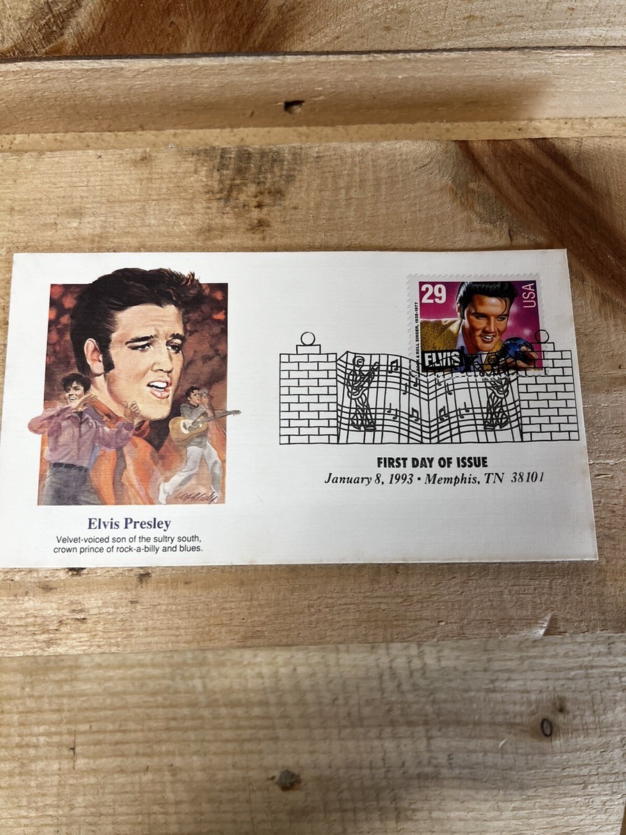 エルビスプレスリー記念スタンプ Elvis Presley Commemorative Edition Stamps, Full Sheet