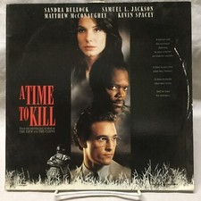A Time To Kill Laserdisc Vintage Untested Sandra Bullock Samuel L. Jackson