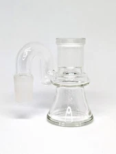 Premium Quality 18mm 90° Mini Dry Ash Catcher Tobacco Water Pipe Bong Bubbler
