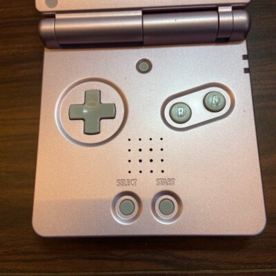 Nintendo Game Boy Advance SP Handheld System - Pearl Pink for sale