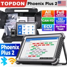 TOPDON Phoenix Plus 2 Bidirectional Car Diagnostic Scanner Tool €CU Coding