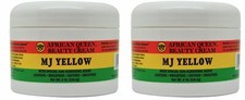 African Queen Beauty Cream MJ Yellow 8 Oz / 226.4 g "Pack of 2"