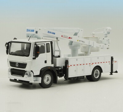 1/35 Scale XCMG 18 Meter Insulated Bucket Arm Crane Diecast Model Toy Gift