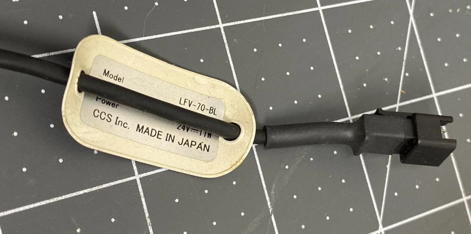 Cognex CCS LFV-70-BL Machine Vision LED Light Blue 24V/11W Field of view:20-50mm - Image 3 of 4