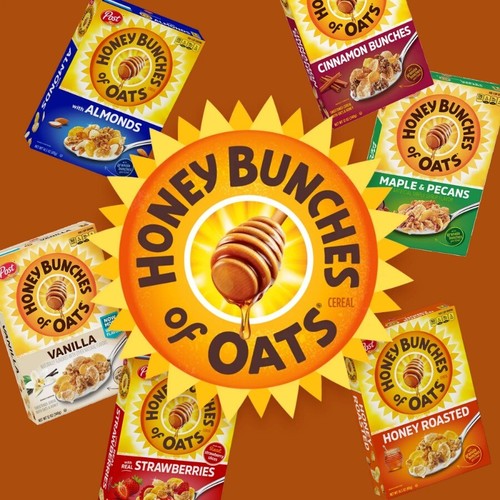 (3 pack) Honey Bunches of Oats with Almonds Breakfast Cereal, 18 oz Box - Picture 7 of 13