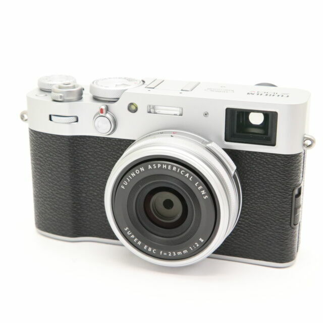 Fujifilm X100V 26.1 MP Digital SLR Camera - Silver (Body Only) for 