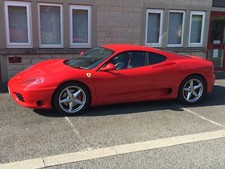 Ferrari 360 Modena 1999 Red With Black Leather