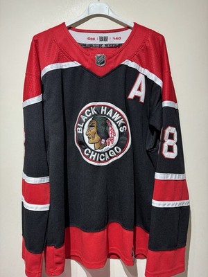 Adidas Chicago Blackhawks #88 Patrick Kane Reverse Retro 1.0 Hockey Trikot Gr. 52