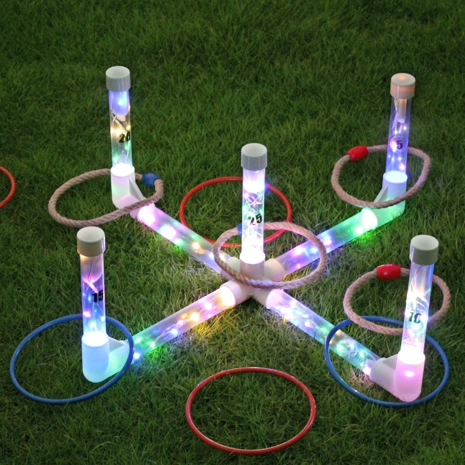 Light-Up Ring Toss Set for All Ages