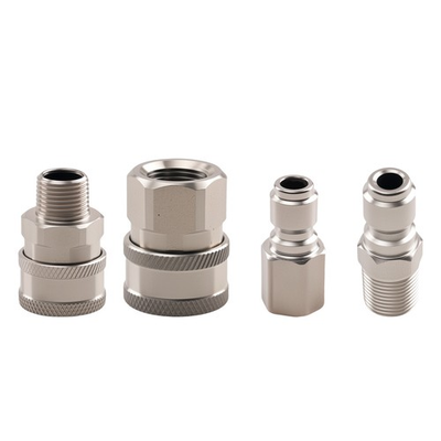 #ad #ad 3 8quot; NPT Quick Adapter Pressure Washer Coupler Stainless Steel Plug Socket 4Pc $16.06