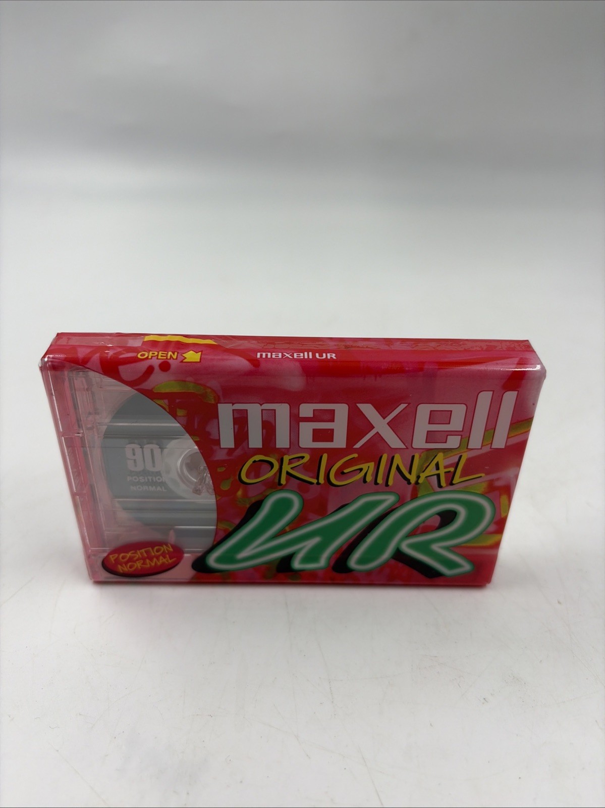 Maxell UR90 - 90 Min Blank Stereo Audio Cassette Tape - NEW & SEALED