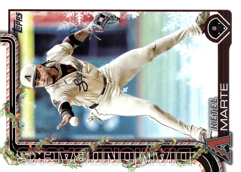 2025 Topps Holiday Ketel Marte #H43