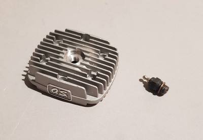O.S. Zylinderkopf Kühlkopf 91 SX-H + ROSSI R3 Glühkerze NEU f Heli THUNDER TIGER