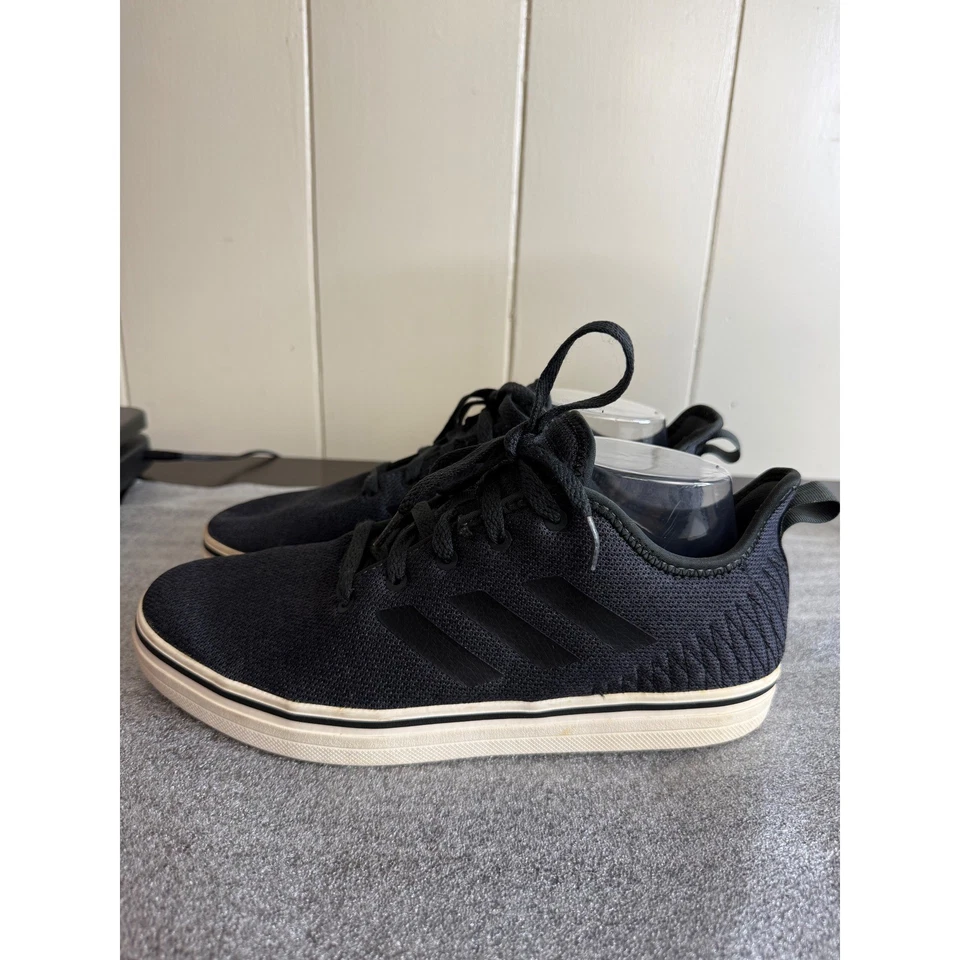 Adidas Athletic Shoes Men's 8.5 Black Mesh Sneakers Athletic Tennis Shoes - Image 2 of 4