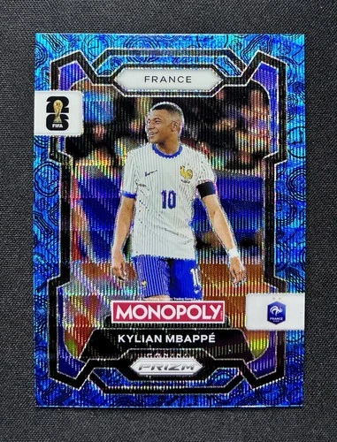 Kylian Mbapp 2026 Panini Kylian Mbapp #7 Blue
