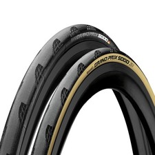 Continental Grand Prix 5000 Tire - 700 x 28, Clincher, Folding, Black/Cream, ...