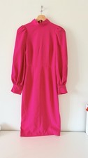 Sergio Hudson XXS for Target Pink Balloon Sleeve Midi Dress