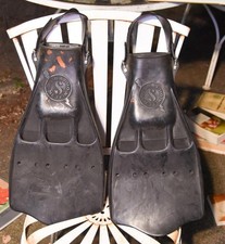 SCUBAPRO Jet Fin Fins Medium Black Vented Diving