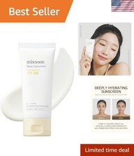 Lightweight SPF 50 Korean Sunscreen - Silky Formula for All Skin Types, 1.69oz