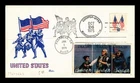 DR JIM STAMPS US COVER SPIRIT OF 76 BICENTENNIAL FDC COMBO BAZAAR CACHET