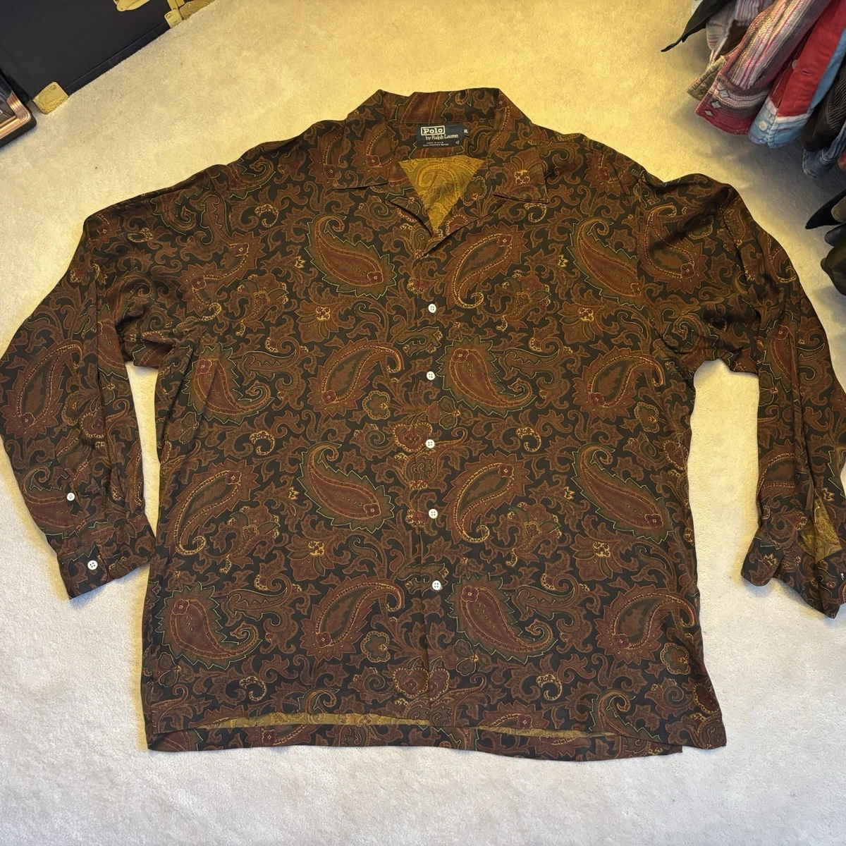 Polo Ralph Lauren Rayon Casual Button-Down Shirts for Men for sale
