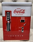 COCA-COLA Beverage Coke Bottle Vending Machine Vintage 1997 Collectible Tin Box