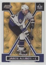 2002-03 Pacific Exclusive Gold Jason Allison #79 0h7n